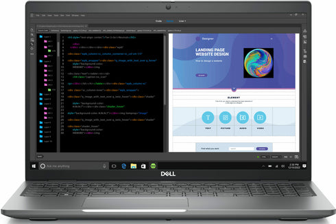Laptops - DELL PRECISION 3580 i7-1360P 2.2GHz 500GB 64GB 15" 1920X1080 NVIDIA RTX A500