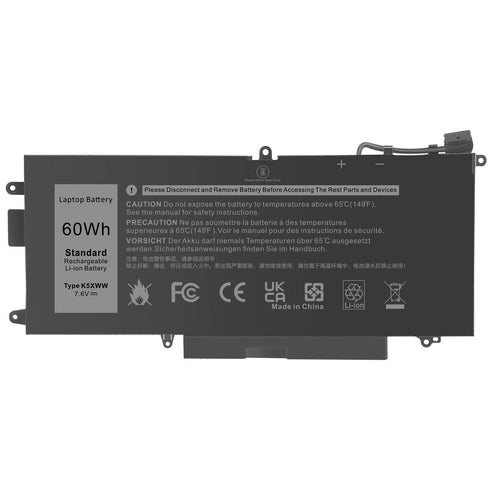 LAPTOP BATTERY FOR DELL LATITUDE 2-IN-1 7390 7389 5289 45Wh