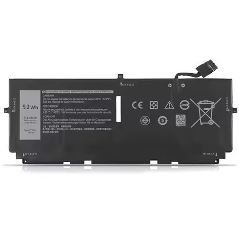 BATTERY DELL XPS 13 9300 2020 9310 - 52 Wh 7.6V 6800 mAh