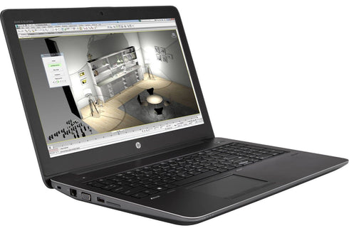 Laptops - HP ZBOOK 15 G4 i7 - 7820HQ 2.9GHz 512GB + 256GB 32GB 15.6" 1920X1080 NVIDIA M2200 TOUCHSCREEN