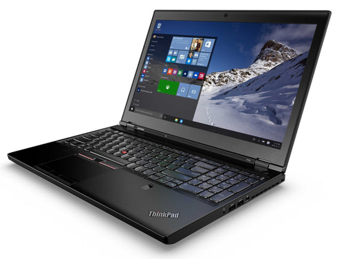 Laptops - LENOVO THINKPAD P50 i7 - 6700HQ 2.6GHZ 512GB 64GB 15" 1920X1080 NVIDIA M1000