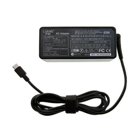 Parts - POWER ADAPTER 65W USB - C 20V 3.25A FOR LENOVO THINKPAD T480 T490 T580