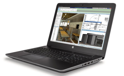 HP ZBOOK 15 G4 i7-7820HQ 2.9GHz 1TB 16GB 15" 1920X1080 NVIDIA M2200 TOUCHSCREEN